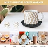 GARMEE Mug Warmer Coffee Warmer with 2 Temp Settings 104F-140F 8h Auto Shut Off view 6