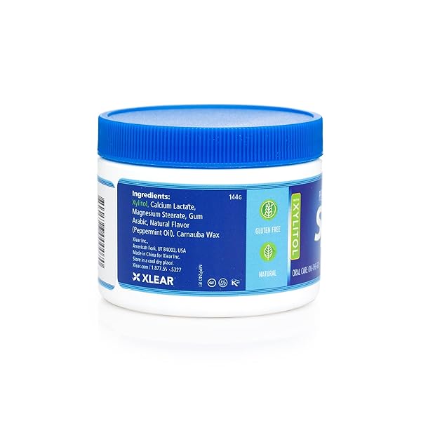 SPRY XYLITOL PEPPERMINT SUGAR FREE CANDY – PROMOTE ORAL HEALTH, INCREASE SALIVA PRODUCTION, STOP BAD BREATH, NON-GMO, GLUTEN-FREE, 240 COUNT (PACK OF 1)