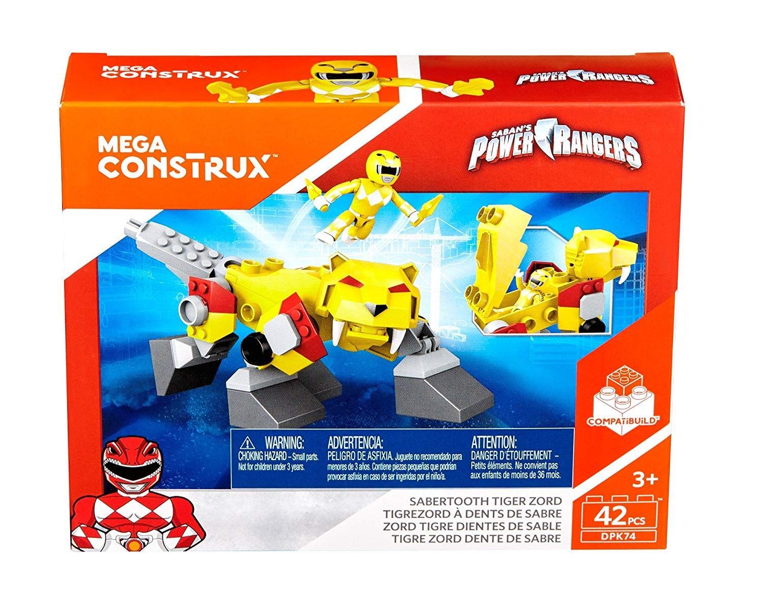 Mua Mega Construx Power Rangers Sabertooth Zord Building Kit trên ...