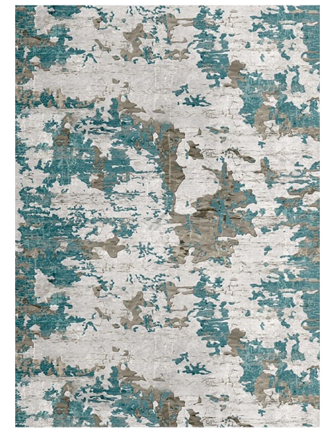 Mani Textile Modern Blue Rug 80 x 150 cm
