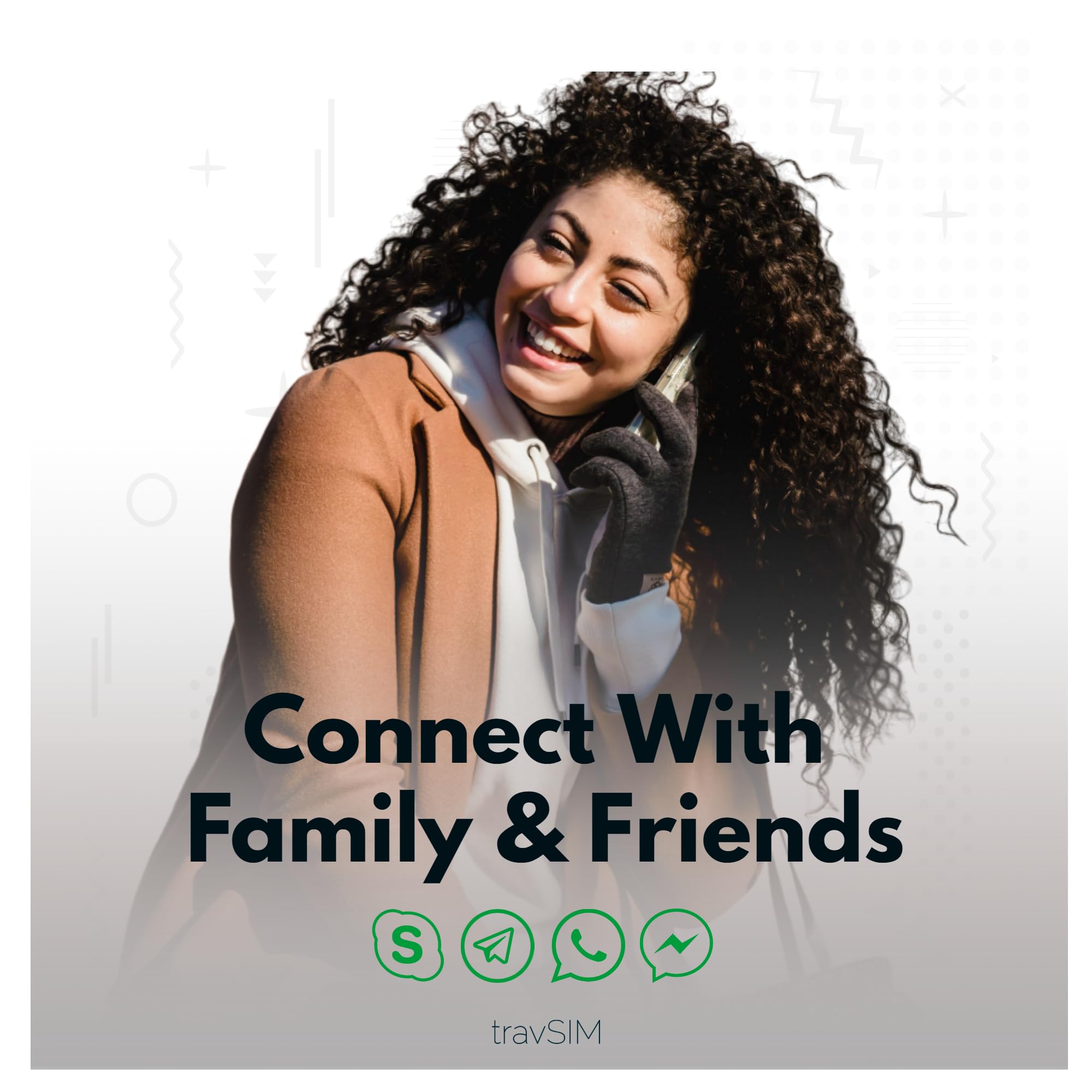 travSIM Brazil SIM Card | 6GB Mobile Data at 4G/5G speeds | Free Roaming in South America | Works on iOS and Android Devices | Plan on Brazil SIM Card Prepaid is Valid for 30 Days
