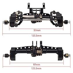 MEUS Racing TRX4M Portal Axles +8mm Ground