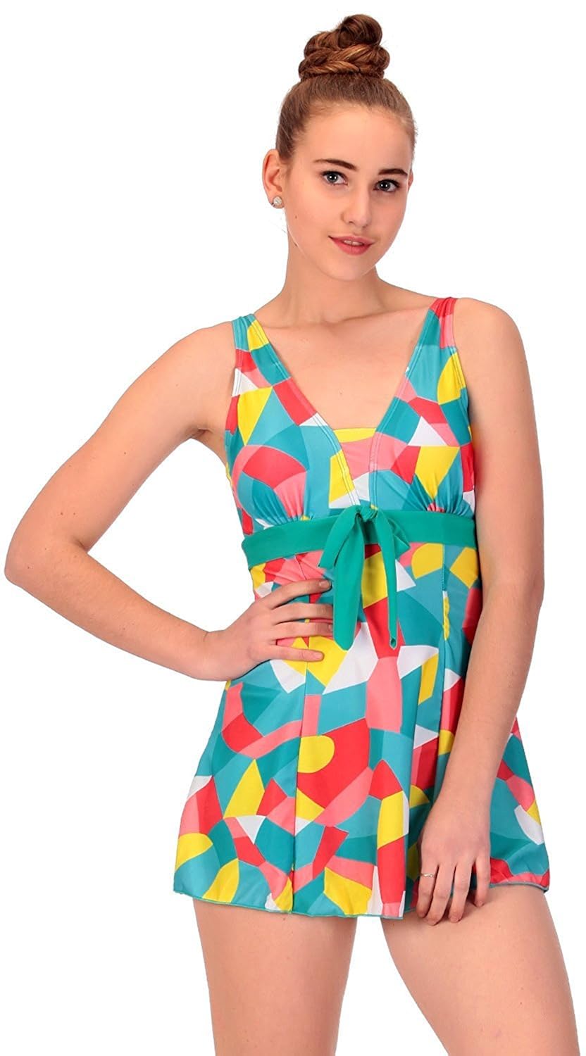 chkokko one piece swimwear beachwear with attached shorts