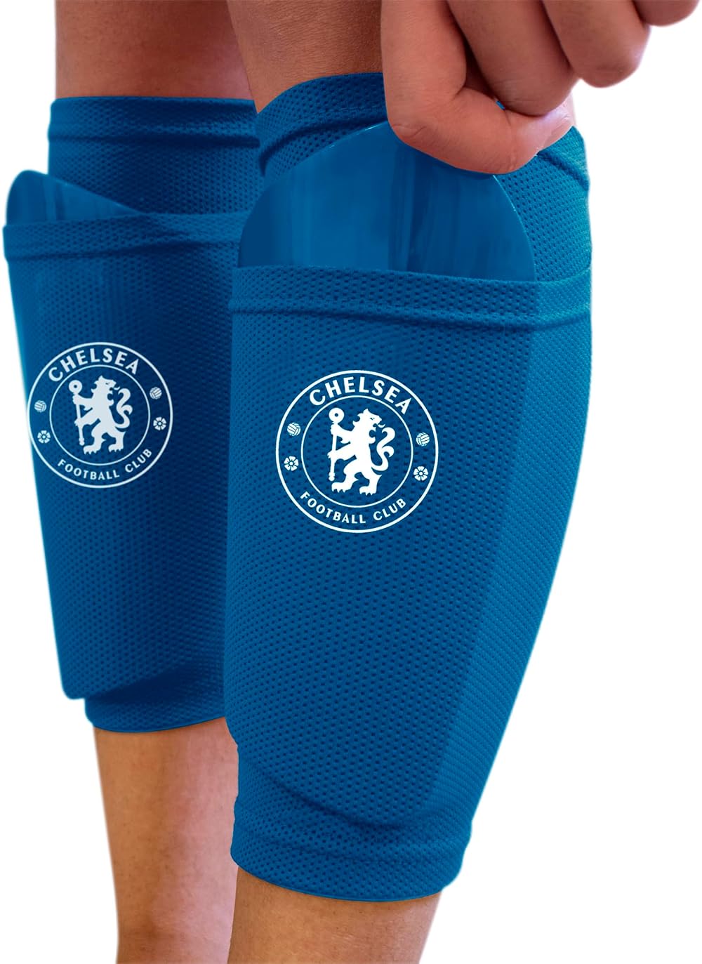 Hy-Pro Chelsea FC Shin Pad With Sock Sleeve Junior</