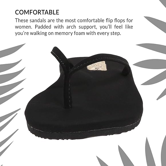 flojos white flip flops