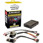 Scosche GM3K-WP Factory Stereo Replacement Interface Adapter, Compatible with Select 2006-24 GM Vehicles, Car Radio Wiring Harness, Retains Steering Wheel Controls &amp; OEM Amplifier - See Fit Guide