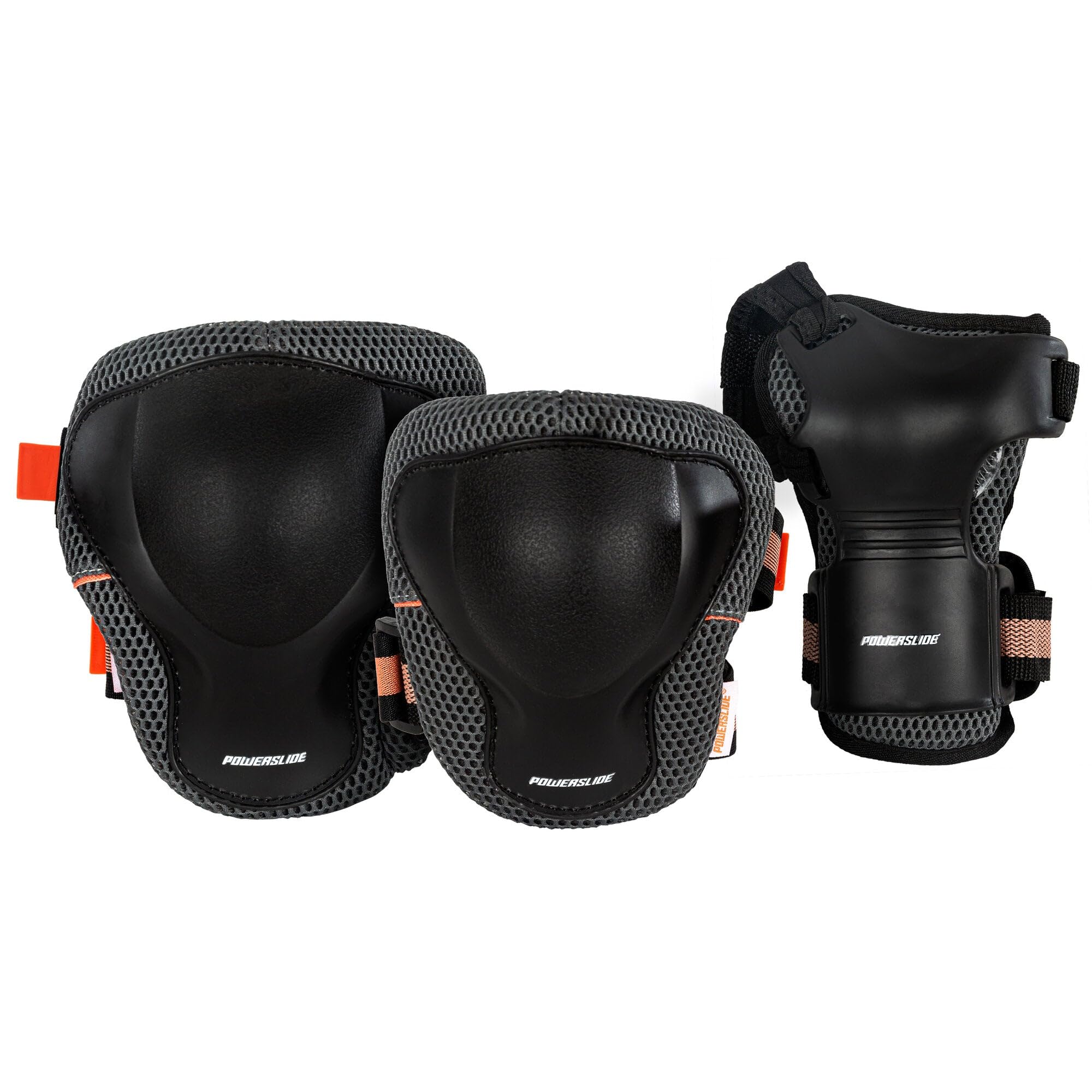 Powerslide Pro Women 903255 XL Protective Set for Inline Skates and Roller Skates Grey / Green