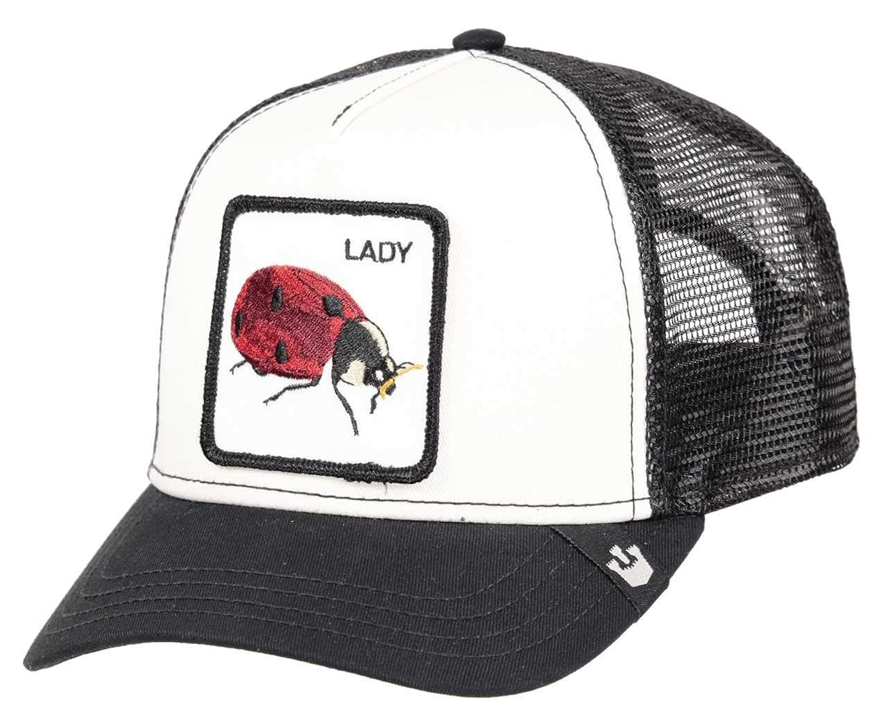Buy Goorin Bros Trucker Cap Lady Bug Black White One Size At Amazon In