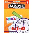 Shell Education 180 Days of Math for Third Grade (180 Days of Practice)