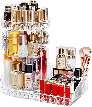 Mecool Organizador de maquillaje con rotación de 360 grados ...