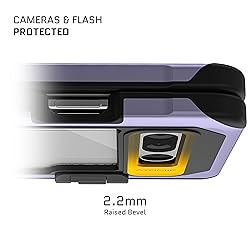 Ghostek ATOMIC slim Pixel Fold Case Clear Back with