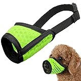 Mayerzon Dog Muzzle, Soft Mesh Muzzle for Small