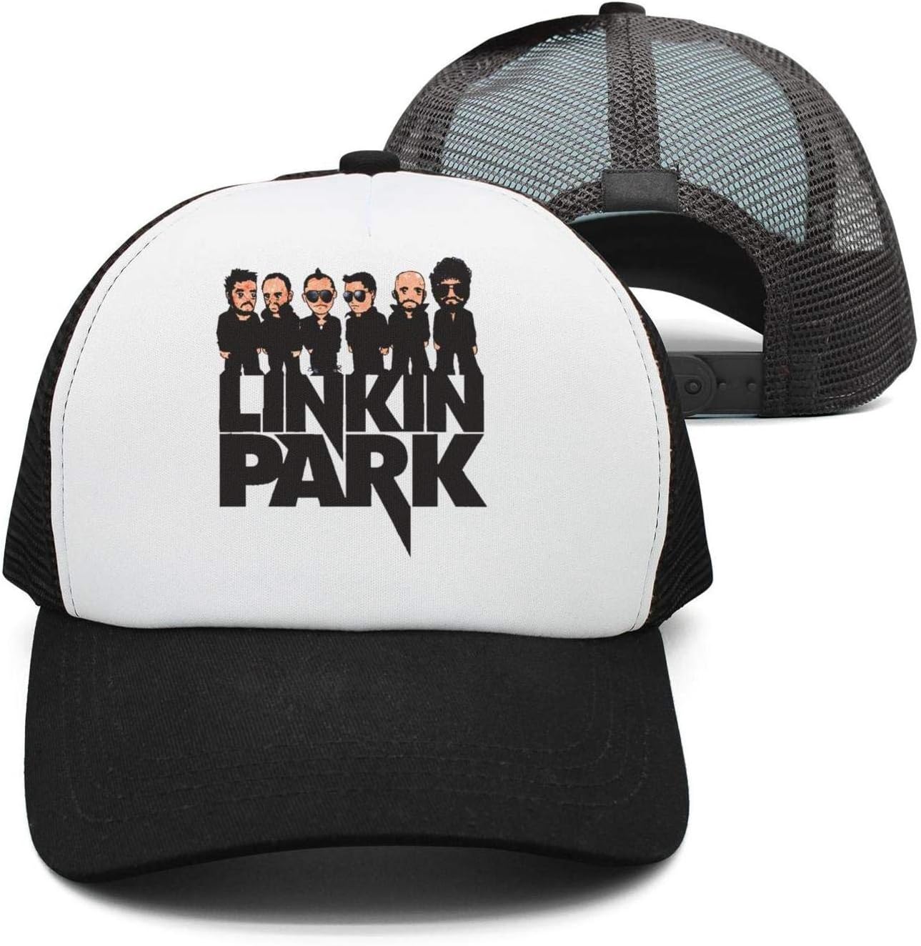 Dolorexri Snpaback Linkin-Breaking-The-Habit-Park-Cool- Baseball Cap Mesh Trucker Hat