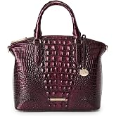 BRAHMIN Duxbury Satchel - Oxblood Melbourne