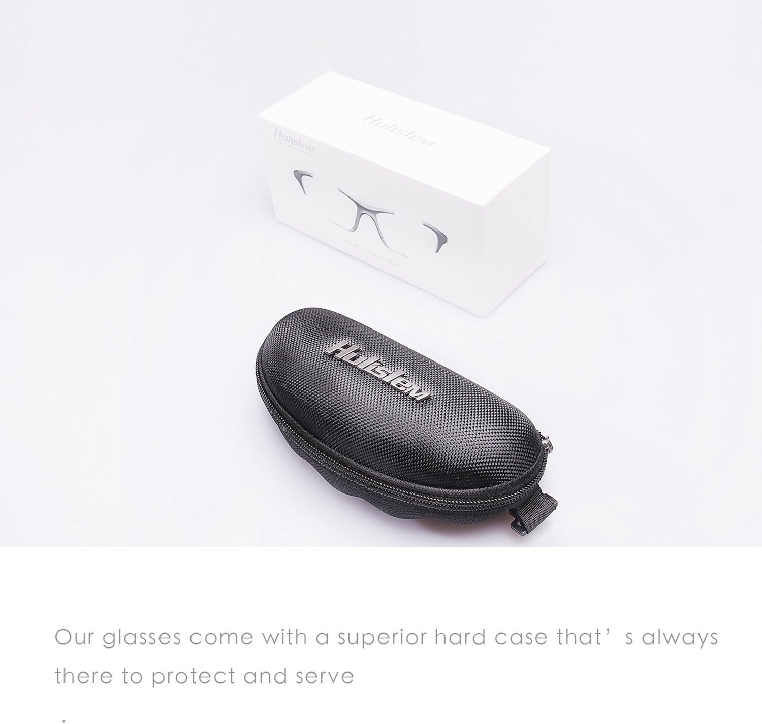 Hulislem S1 Sport Polarized Sunglasses FDA Approved (Matte Black-Smoke) Sunglasses For Men Women Mens Womens Running Golf Sports: Sports & Outdoors