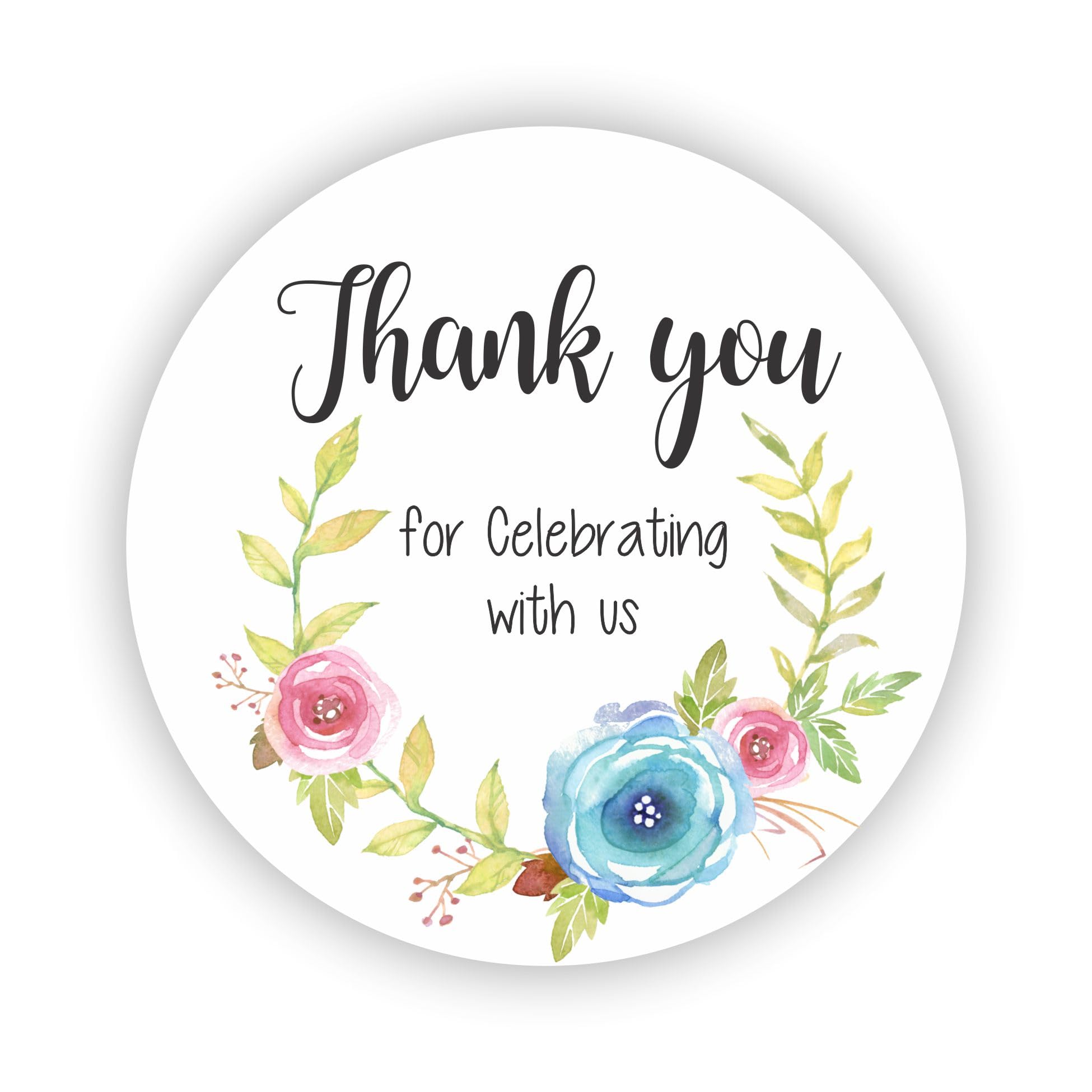 Birthday Cake Favor Stickers - Baby Shower Stickers