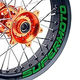 KETABAO Supermoto Wheels 17" Inner Rim Stickers