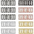 DICOSMETIC Bead Connectors for Watch Band Making - Hollow Alloy Beaded Band Adapters