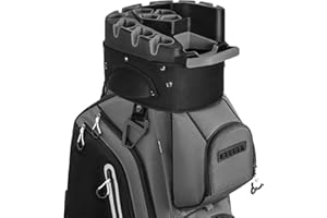 UNIHIMAL 14-Way Golf Cart Bag Pro with Full Length Divider Top, Golf Bag for Men with Handles and Rain Cover