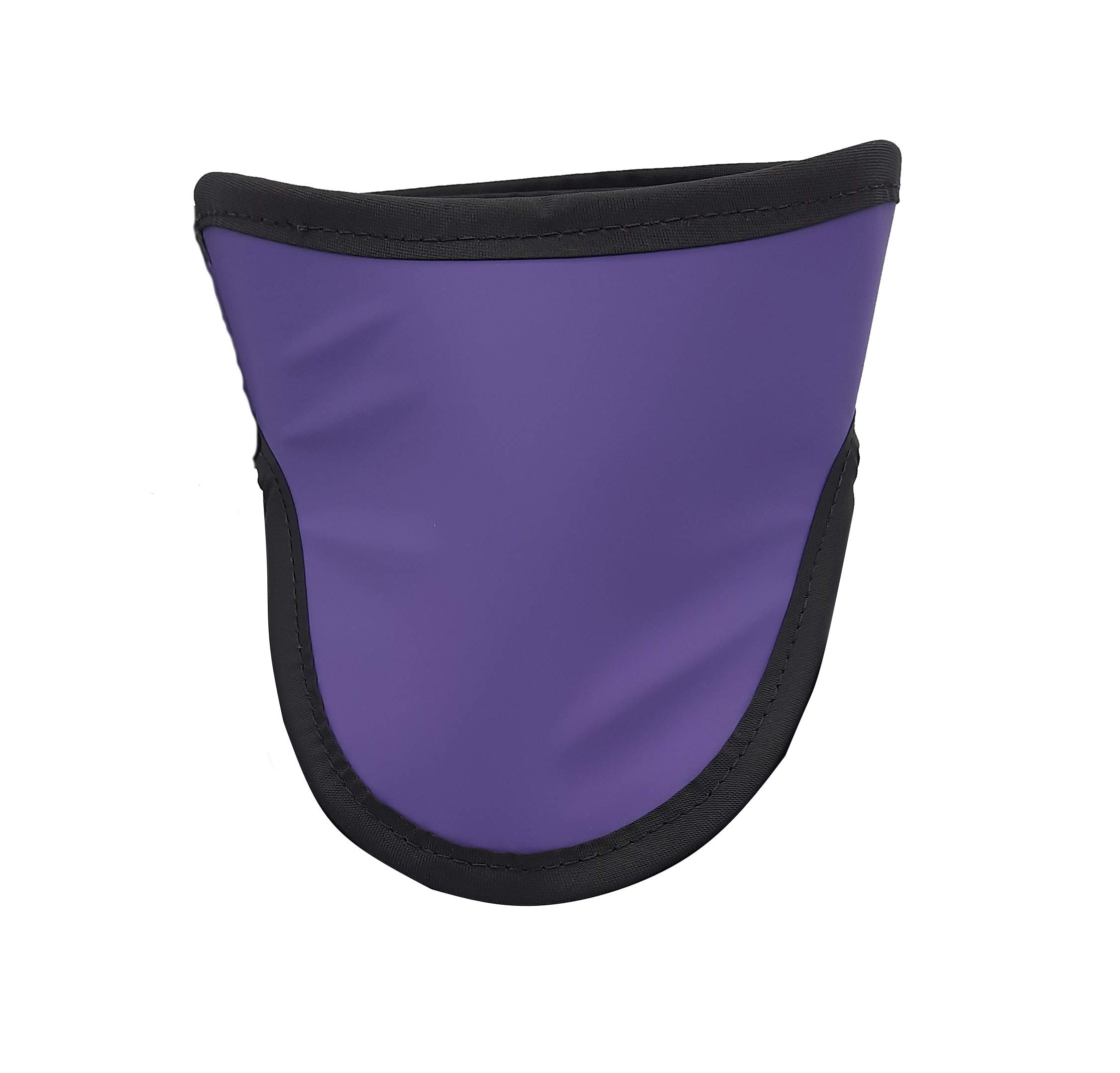 Lead Free Standard Thyroid Collar Light Weight Radiation Protection (Purple)