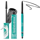 Thrive Causemetics Liquid Lash Extensions Mascara Brynn (Rich Black) & Infinity Waterproof Eyeliner Pencil Lauren (Black Matte)