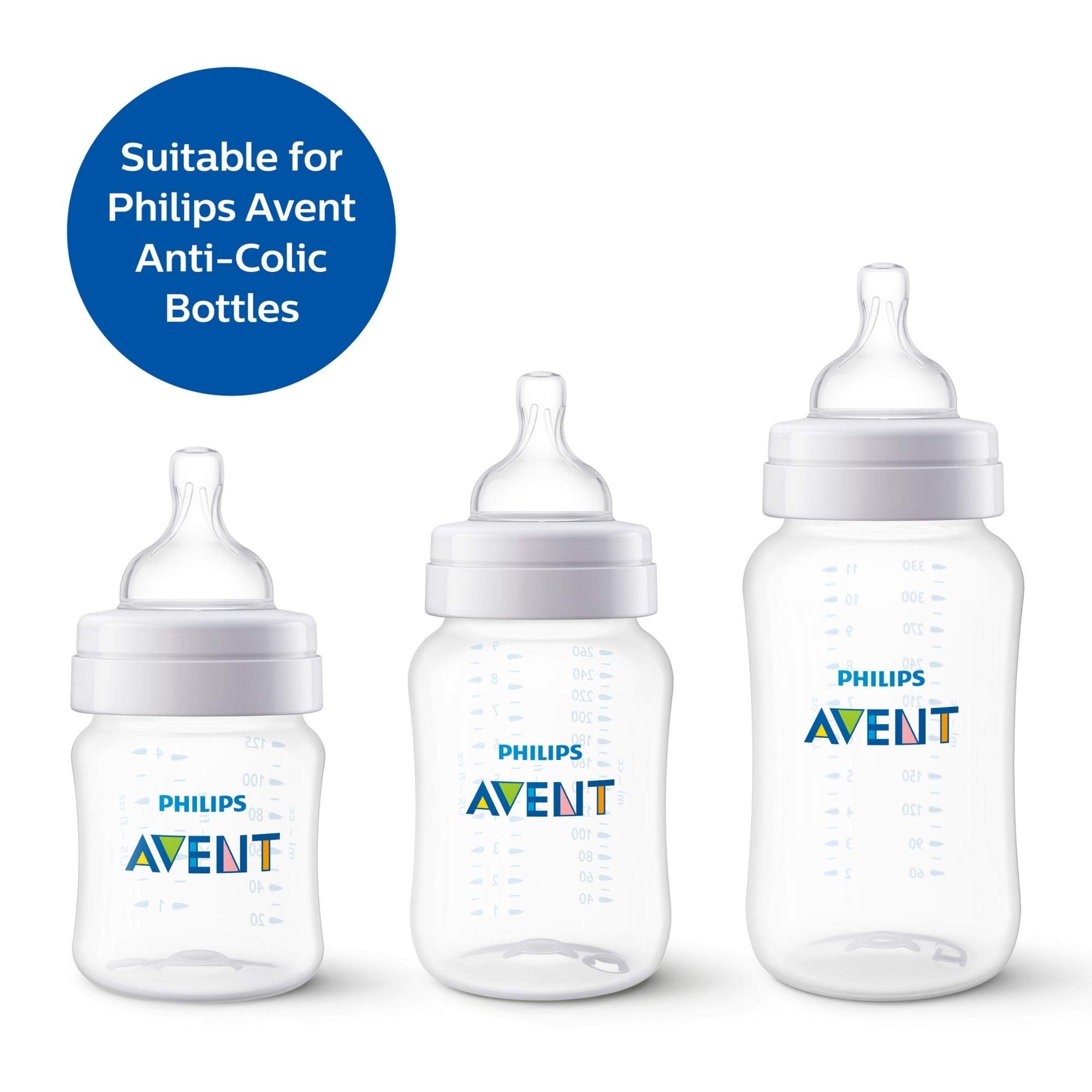 Philips Avent Classic Newborn Flow Nipple, 2-Pack
