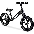 Yvolution Toddler Balance Bike Kids Outdoor Sports Toy, Y Velo Pro Toddler Bikes No Pedal Training Bicycle for Kids Age 3, 4, 5 Years Old with Adjustable Handlebar and Seat, 12" Wheel & Lightweight
