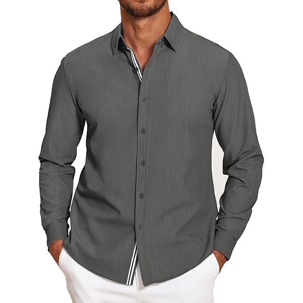 mens 3/4 sleeve dress shirts Amazon.com: Oversized Workout Shirts for Men Summer 3/4 Length Sleeve Cotton Linen Shirt Relax Fit Button-Down Shirt Big and Tall White : Clothing, Shoes & Jewelry