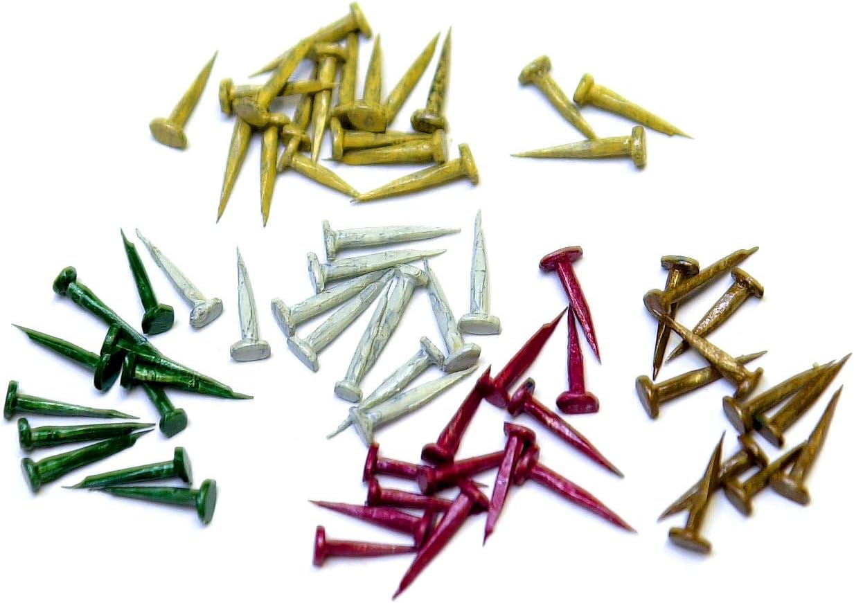 1/2" blue gimp pins for fastening braid/gimp. 50gram pack