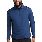 Spyder Mens Quarter Zip Pullover Sweatshirt - Lightweight Soft Fleece Athletic Pullover - Gym & Running Sweatshirts for Men