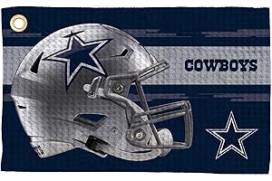 Northwest NFL Golf Towel – Official Licensed Microfiber Waffle Fabric, Absorbent 16x25 in Club Cleaning Accessory