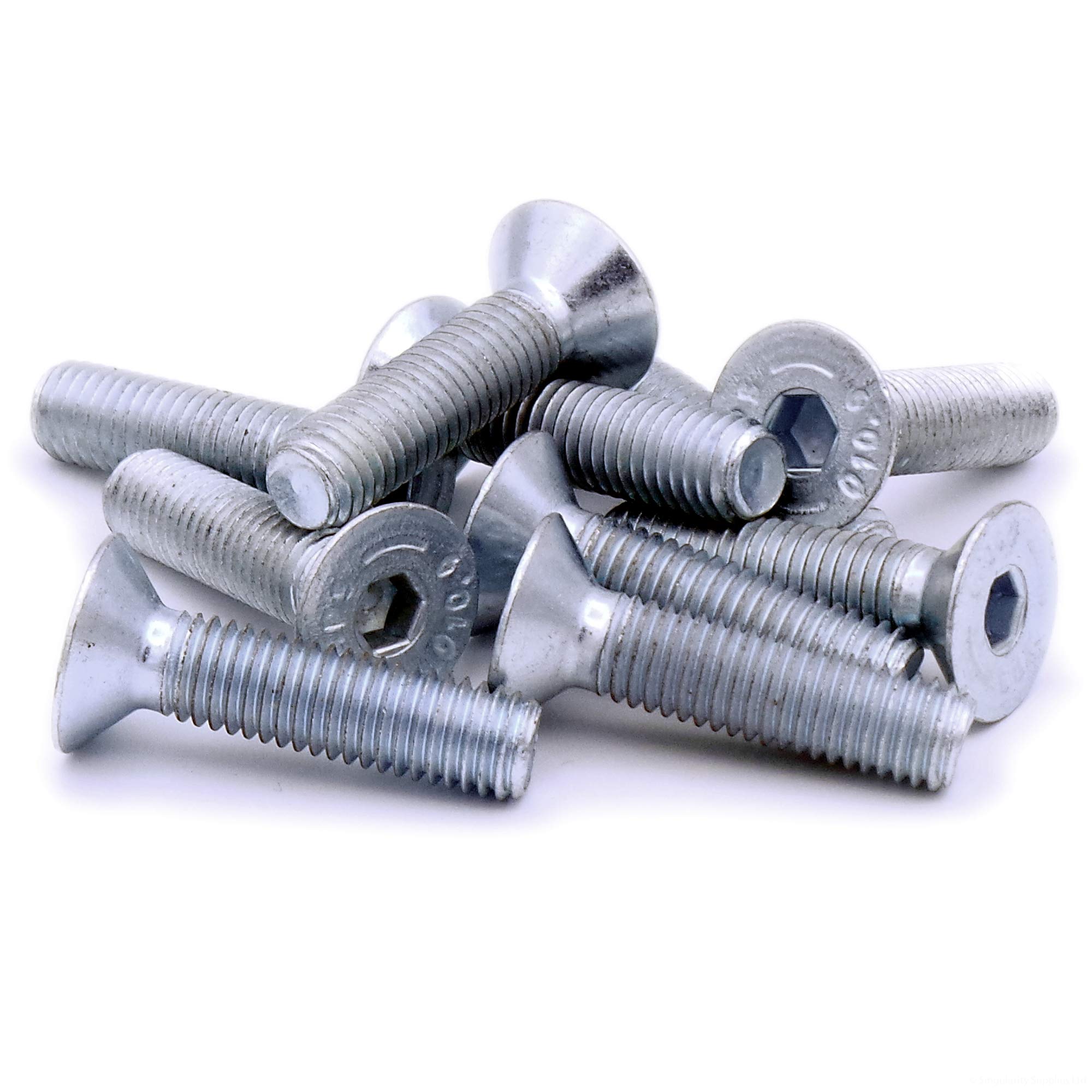 M6 (6mm x 45mm) Hex Socket Countersunk Machine Screw (Bolt) - Stainless Steel (A2) (Pack of 20)