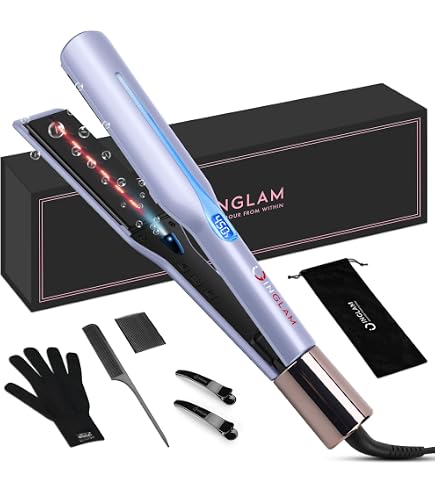 Amazon.com : Ultrasonic Infrared Hair Iron with Upgraded No Heat