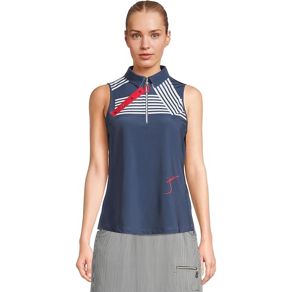 (取寄) ジェイミー サドック レディース クロッシング スリーブレス トップ Jamie Sadock women Crossings Sleeveless Top Moonlit Navy Jamie Sadock Women's Crossings Sleeveless Top, Moonlit Navy at