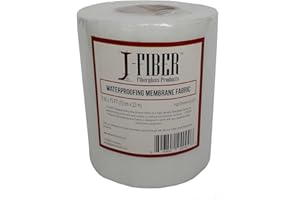 J-Fiber High Density Fiberglass Waterproofing Membrane Fabric - 6" X 75' Roll
