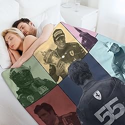 ELeweN Collage Carlos Sainz Jr Blanket Ultra Soft