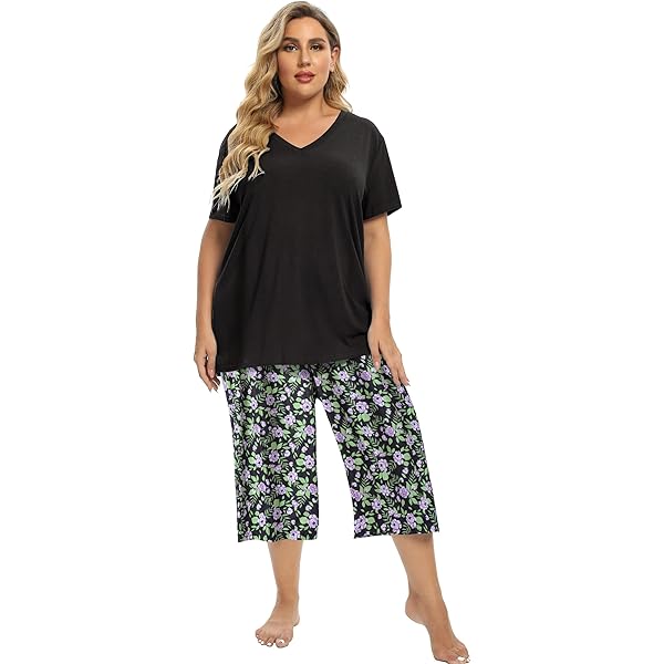 DKNY Women's 2-Piece Pajama Set (Black, S), Small at Amazon