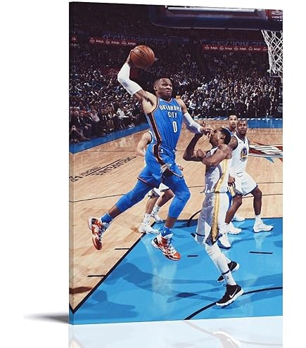 Photo Dédicacée Encadrée De Russell Westbrook Oklahoma City Thunder #1