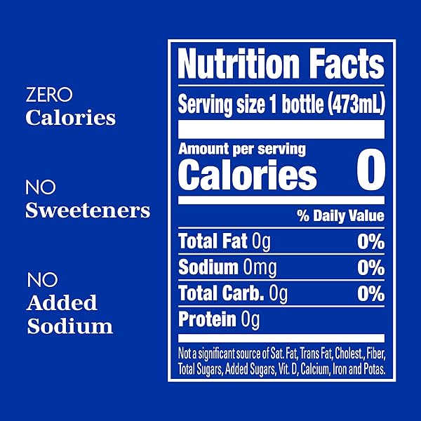 SARATOGA SPARKLING WATER BOTTLES, 6-PACK – CARBONATED SPRING BOTTLED WATER – RECYCLED PET PLASTIC BOTTLES – 16 FL OZ