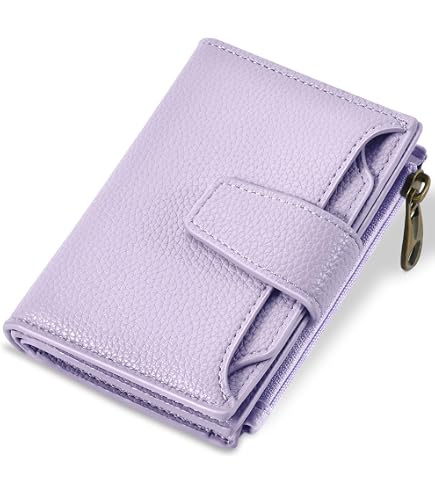 Amazon.com: Jogjam Purple Rfid Women Wallet, Small Slim Thin