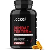 Jocko Fuel Combat Tested 3.0, Mens Test Supplement, 120 Count | 30 Serving | Supports Healthy Testosterone Hormone Levels | Tongkat Ali, Shilajit &amp; Ginger Root | Strength, Recovery, Energy &amp; Focus
