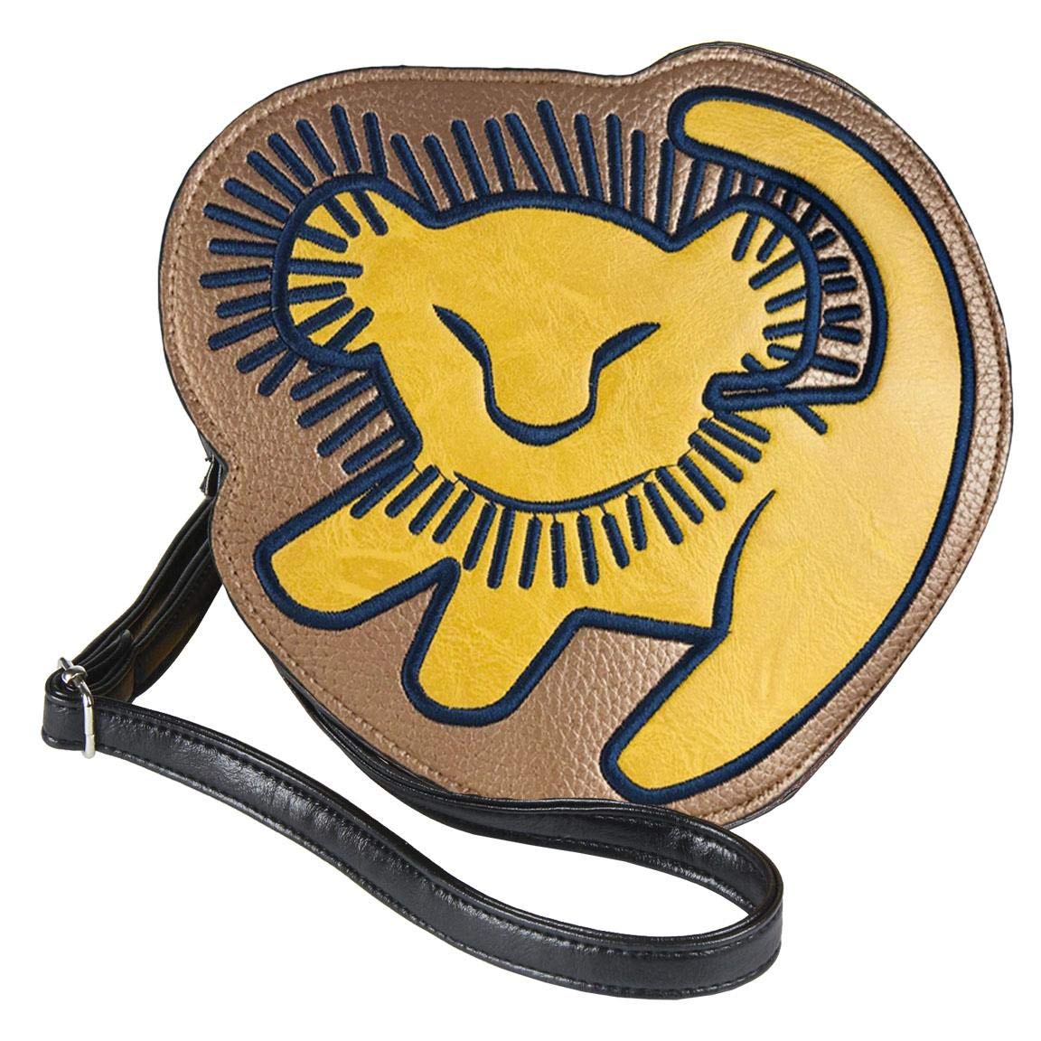 CERDA ARTESANIA Bolso Bandolera 3D Lion King Unisex Adults’ Messenger Bag, Brown (Marron), 5x16x15 Centimeters (W x H x L)