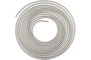 AC PERFORMANCE 3/16" Stainless Steel Brake Line Hard Tube 16 Feet Coil