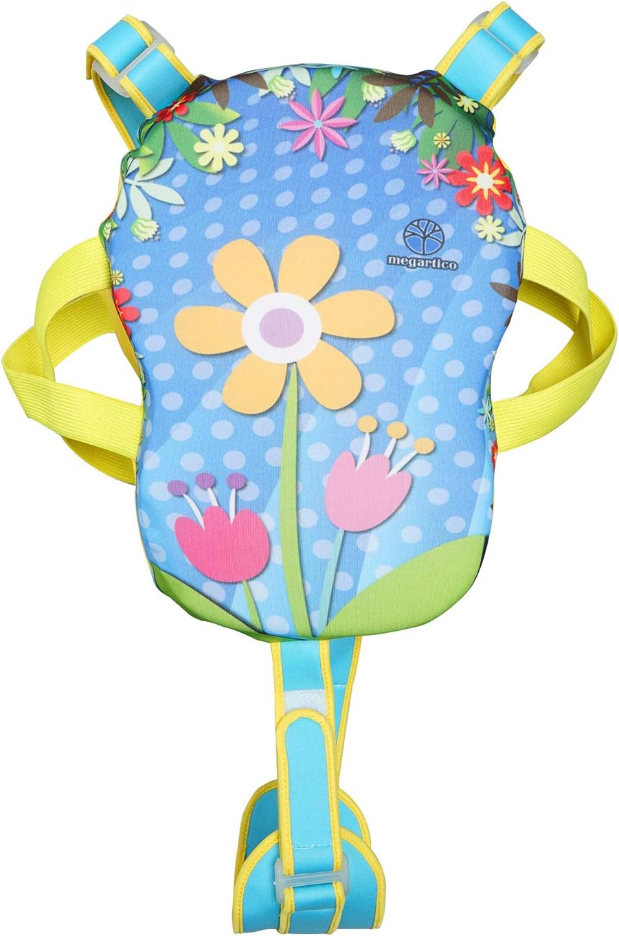 Megartico Kids’ Swim Vest Swim Trainer Girls Adjustable Safety Strap Boys Removable Buoyancy Foam - Toddler Swim Float Coach