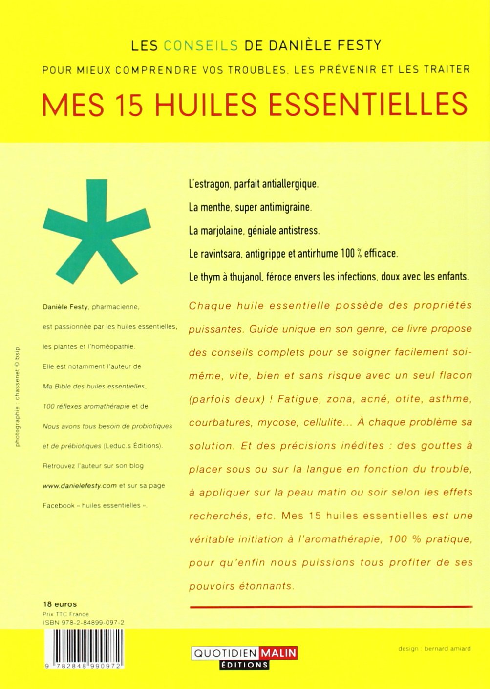 Mes 15 Huiles Essentielles Des Solutions Garanties Faciles - 