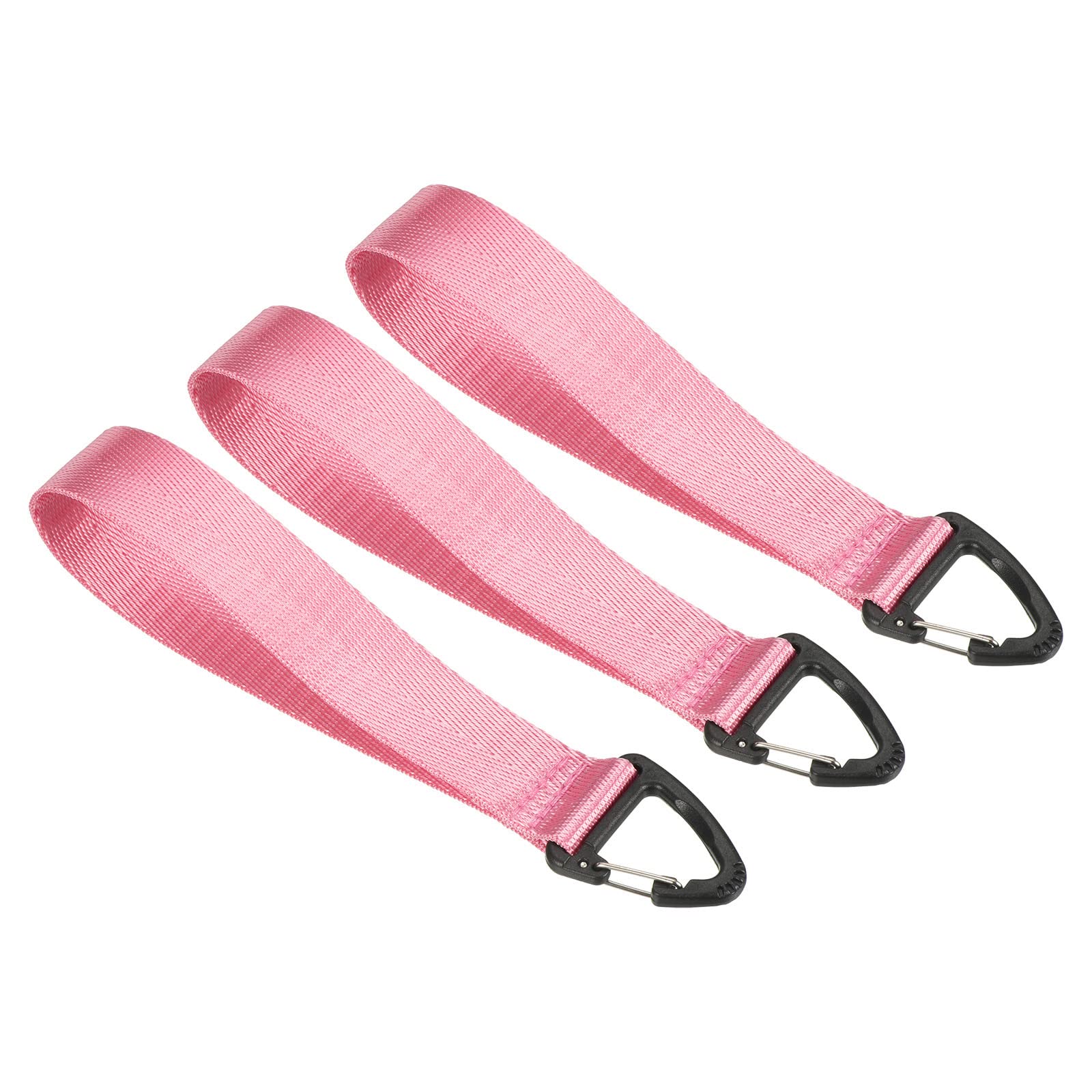 PATIKIL Wrist Lanyard for Keys, 3 Pack Wristlet Strap Keychain Hand Wrist Lanyards Keyrings Key Chain Holder for Outdoors, Pink