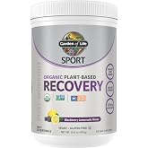 Garden of Life Sport Plant-Based Recovery, BlackBerry Lemonade, 30 Servings | Muscle Recovery Supplement for Women &amp; Men with Vitamins and Magnesium, Non-GMO, Gluten-Free, Blackberry Lemonade Flavor