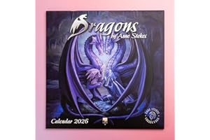 Dragons by Anne Stokes Wall Calendar 2026 (Art Calendar)