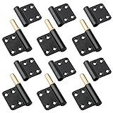 6 Pcs Lift Off Hinge Black Flag Hinges 4 Inch Lift
