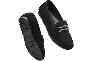 VERDASCO Women's Loafers Comfort Slip-Ons Flat Work Shoes Casual Moccasins Penny Loafers Lady Dress Shoes